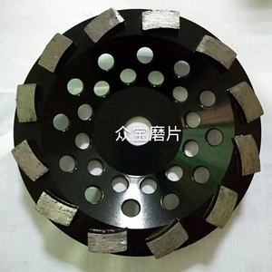 हीरा ग्रेनाइट के लिए 4 इंच हीरे कप पीस पहिया और ठीक कंक्रीट - Product Image 2