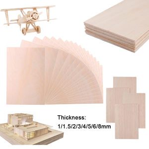 ألواح خشب الزيزفون الرقائقي بسماكات 1مم/1.5مم/2مم/3مم/4مم/5مم/6مم/8مم للمشاريع الحرفية ونماذج الخشب - Product Image 2