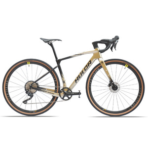 Vélo de gravier JLM SHIKRA - Cadre en fibre de carbone 700x40C, freins à disque doubles, fourche à suspension, passage de câbles interne complet, 10 vitesses - Product Image 4