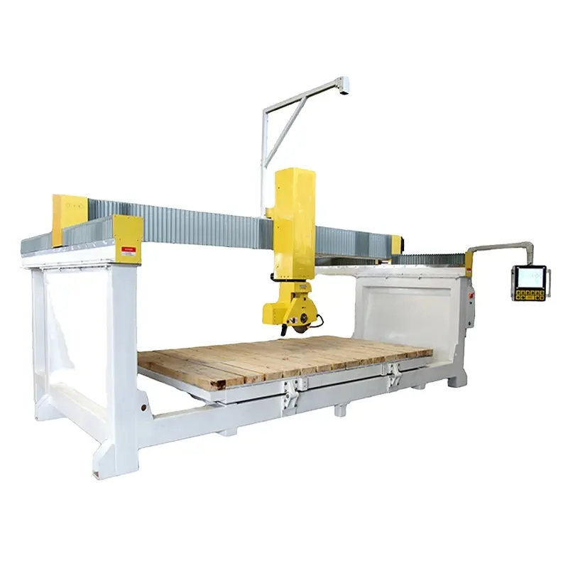 UBO 5 asse ponte sega tipo di pietra cnc macchina da taglio 3020 3015 ha visto pietra macchina da taglio router cnc controsoffitto bagno in vendita