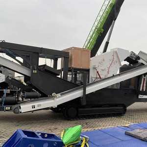 Impianto Portatile di Frantumazione Rocce 100TPH con Motore AC per Alta Produttività nel Riciclaggio di Rifiuti Edili - Product Image 4