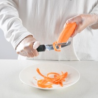 Multifunctionele Keuken Gadget Fruit Ultra Sharp Y-Vormige En I-Vormige Rvs Groente Peelers Julienne Dunschiller
