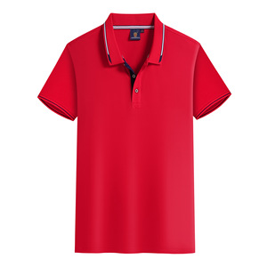 <span class=keywords><strong>Chemise</strong></span> d'Été <span class=keywords><strong>Homme</strong></span> en Coton Tricoté Uni Anti-Boulochage 180GSM, à Manches Courtes et Col Revers, <span class=keywords><strong>Grande</strong></span> <span class=keywords><strong>Taille</strong></span> <span class=keywords><strong>6XL</strong></span>, Décontractée - Product Image 5