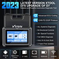 Herramienta de diagnóstico XTOOL D7S compatible con DoIP y CAN FD ECU codificación escáner bidireccional programación clave OE diagnóstico completo