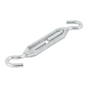 Fiero dieci-1/4G tensore zinco 1/4 \ "a gancio industriale zincato con applicazione industriale a corpo aperto - Product Image 2