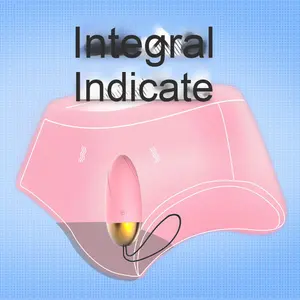 Telur Getar Intim Wanita Berwarna Pink, Nirkabel, Dapat Dipakai, Pemijat Pribadi Bertema Natal - Product Image 3