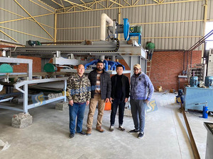 Macchina per la produzione di prodotti in cartone per sottopiede per scarpe piccole per attività domestiche - Product Image 2