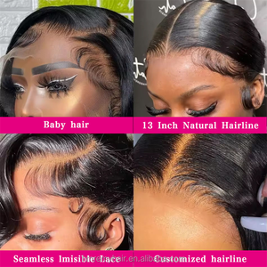 Parrucca <span class=keywords><strong>Bob</strong></span> con Frontale in Pizzo HD, Capelli Umani Brasiliani, Colore Naturale, Densità 180%, <span class=keywords><strong>Bob</strong></span> <span class=keywords><strong>Corto</strong></span> da <span class=keywords><strong>Donna</strong></span>, 12 Pollici, Pizzo Trasparente Pre-Annodato - Product Image 6