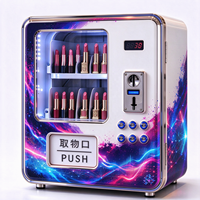 Penjualan Langsung Pabrik Mesin Penjual Mini Desktop Kecil, Digunakan untuk Menjual Lipstik, Produk Berharga Tinggi Mendukung Pembayaran Kartu