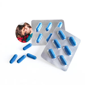 Capsules d'énergie bleues OEM, formule à base de plantes, soutien à la vitalité et à l'endurance masculine, emballage en blister, étiquette privée OEM - Product Image 5