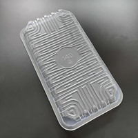 Nouveau design plateaux alimentaires emballage recyclable poulet plateau en plastique plateaux en polystyrène pour l'emballage du poulet