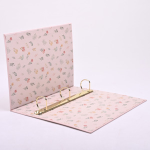Ôn Châu nhà máy biểu tượng tùy chỉnh Linen A4 danh mục đầu tư 1-2-3 inch chất kết dính 3 nhẫn màu Clip kế hoạch Album phim chất kết dính thư mục nộp hồ sơ - Product Image 3