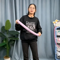 Produits Tendances : Cerceau de Fitness en Plastique pour Adultes, Idéal pour l'Entraînement de la Taille et les Exercices Abdominaux à Domicile
