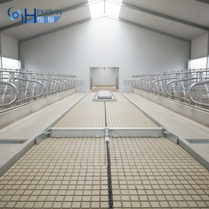 Vente en gros : Équipement d'élevage entièrement automatique pour l'élevage porcin, avec grattoir à fumier et nettoyeur d'angle à roues pour fumier <span class=keywords><strong>de</strong></span> volaille (poulets, canards) - Product Image 1