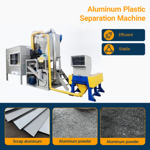 Máquina Separadora Electrostática en Seco de Aluminio y Plástico para Reciclaje de Paneles Compuestos de Aluminio, ¡Gran Oferta! Garantía de un Año - Product Image 1