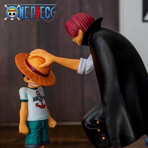 18cm une pièce Anime <span class=keywords><strong>Shanks</strong></span> <span class=keywords><strong>chapeau</strong></span> de paille <span class=keywords><strong>Luffy</strong></span> figurine modèle décoration jouet cadeau - Product Image 4