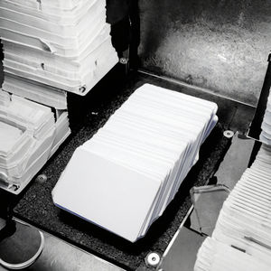 Carte d'identité scolaire en PVC imprimable, magnétique, gaufrée, sérigraphiée, CR80 85,5x54x0,76mm, carte vierge blanche personnalisée - Product Image 4