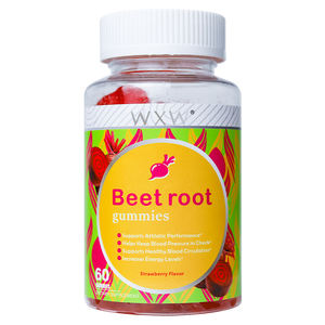 Bonbons bien conçus en forme de racine de betterave, supplément nutritionnel, soutien énergétique, bonbons en forme de racine de betterave - Product Image 1