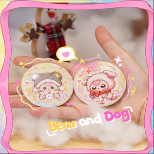 Karikatür Anime Renkli Kör Kutu Rozet Düğme İğneleri Tombul ve Sevimli Kör Kutu Koleksiyon Eşyası Ev Dekoru / Masaüstü Süsü - Product Image 5