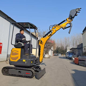 Chinacoal trang trại Micro escavator 1ton 2ton giá rẻ Mini bánh xích máy xúc - Product Image 3