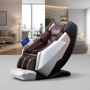 Fauteuil de massage intelligent de luxe entièrement automatique avec double moteur 4D, double rail SL, physiothérapie infrarouge, pour usage domestique - Product Image 1