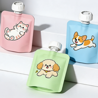Bolsa con Base Expandida Termosellada y Logotipo Personalizado, Material PE de Grado Alimenticio, Impresión por Grabado para Alimentos para Mascotas y Leche
