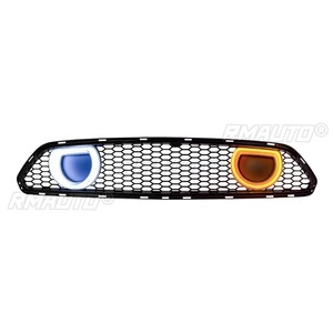 Pour Ford Mustang 2015-2017 : Kit de carrosserie avec calandre de pare-chocs LED décorative et calandre avant LED, pièce extérieure - Product Image 3