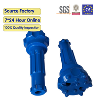 Marteau DTH en acier au carbone forgé, outil de forage haute performance pour le forage de puits, la construction de trous dans les roches dures, les puits d'eau, 65-130 mm