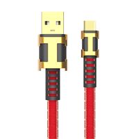Kabel Data USB Type C Nylon Kepang 3A Pengisian Cepat Grosir Pabrik untuk Ponsel dan Kamera