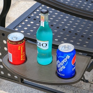 Fauteuil à bascule d'extérieur modèle Alps Swing en alliage d'aluminium, alimenté à l'énergie solaire, capacité double/triple, coussin à séchage rapide, idéal pour <span class=keywords><strong>villa</strong></span> - Product Image 4