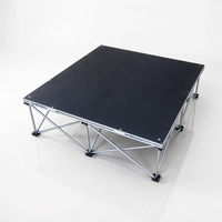 Nouveau système de charpente modulaire portable d'extérieur, structure en aluminium robuste, installation rapide pour scène de concert de grande envergure