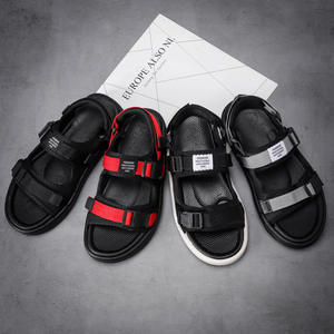 Spiaggia all'aperto estate moda uomo in pelle morbida <span class=keywords><strong>sandali</strong></span> uomo <span class=keywords><strong>comodi</strong></span> Sport all'aria aperta spiaggia passeggiate Cool scarpe firmate - Product Image 3