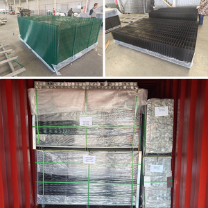 Tùy chỉnh chống trộm uốn <span class=keywords><strong>PVC</strong></span> hàng rào Hàn vuông bài 3D hàng rào không thấm nước cong chu vi 3D hàng rào cho công viên - Product Image 6