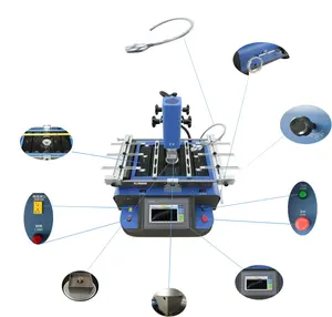 ماكينة تصليح سطح المكتب والكمبيوتر المحمول WDS-590 محطة إعادة العمل بالأشعة تحت الحمراء لـ BGA Repair