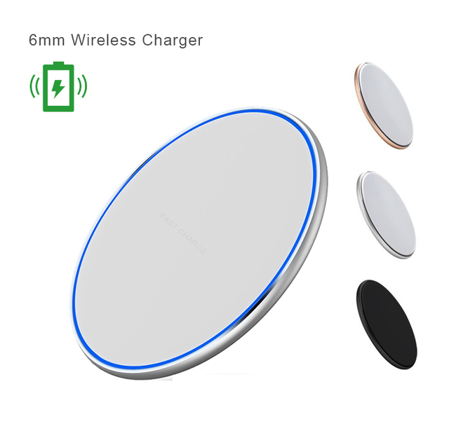 15W Type C ultra  Slim Fast Wireless Charger