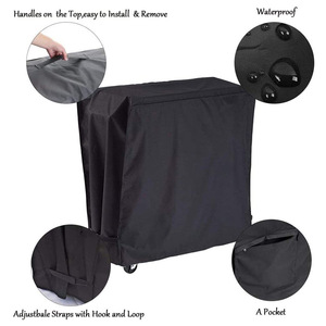Funda Protectora para Camión Refrigerado, de Tela Oxford Negra, Resistente, para Exteriores, Cubre Carritos Refrigerados y Protege Contra el Polvo - Product Image 3
