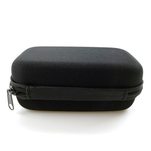 <b>EVA</b> Hard Case Blood Glucose Meter Bag Black 14x7x5.5cm Storage Packaging - Product Image 2