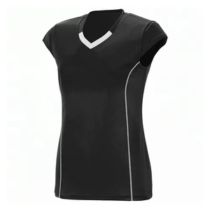 Maillot de volley-ball HEALY personnalisé, imprimé et brodé, respirant, en spandex/polyester 160g, vente en gros, chemise pour femmes - Product Image 1