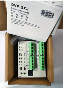 PLC ควบคุมอุตสาหกรรมแบบตอบสนองรวดเร็ว รุ่น DVP20SX311R ตัวควบคุมทรานซิสเตอร์ 2 จุด พร้อมอีเธอร์เน็ต - Product Image 1