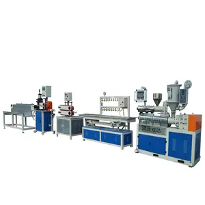 pvc extruding plastic clear transparent tube extruded production line