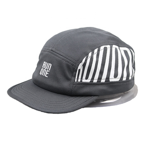 Casquette Snapback Sportive Personnalisée 5 Panneaux en Coton Uni pour l'Extérieur, Broderie et Sérigraphie, Respirante et Confortable - Product Image 6