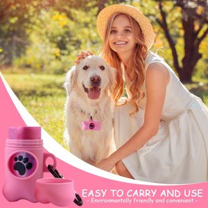 Sacs à déjections canines biodégradables, sacs écologiques pour déchets d'animaux avec rouleau à déchirure facile pour distributeur - Product Image 4