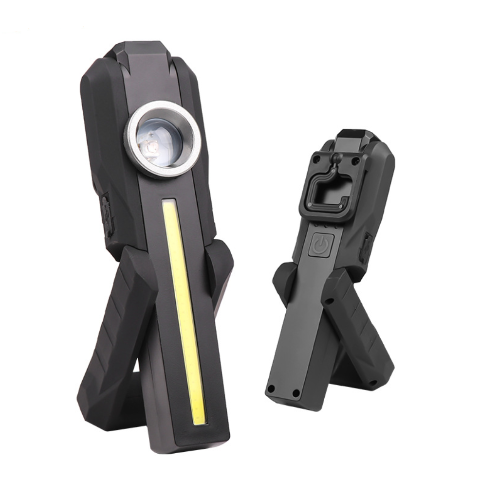 Новый автомобильный стерилизующий Фиолетовый УФ мощный фонарик USB зарядка Магнитный COB светодиодный перезаряжаемый складной рабочий светильник лампа