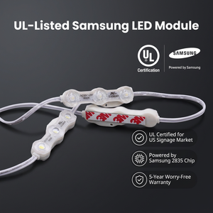 Module LED 12V Super Lumineux SMD 2835 Étanche IP68 Modules LED à Injection avec Lentille pour Enseignes et Lettres Lumineuses - Product Image 2
