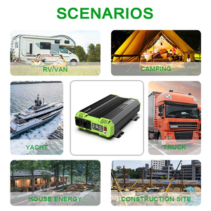 อินเวอร์เตอร์พลังงานแสงอาทิตย์ <span class=keywords><strong>FCHAO</strong></span> 3000 วัตต์ (กำลังไฟสูงสุด 6000 วัตต์) อินเวอร์เตอร์แบตเตอรี่ อินเวอร์เตอร์สำหรับแผงโซลาร์เซลล์ อินเวอร์เตอร์สำหรับรถยนต์ แปลงไฟ DC 12V 24V 48V เป็น AC 220V 230V 240V - Product Image 5