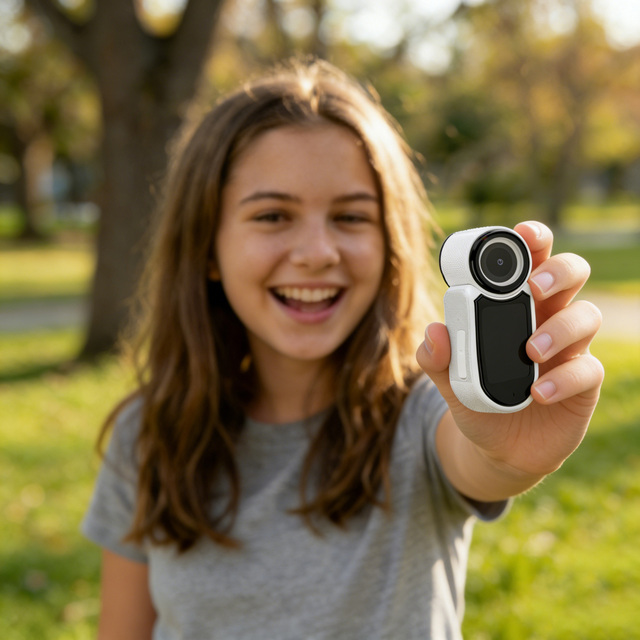 2.7K HD Night Vision 128GB Mini Thumb Camera CE FCC Certified Magnetic Mount WiFi for Sports Car DVR Vehicle Monitoring Outdoor