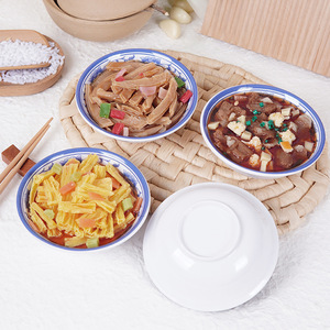 Simulated Food Bowl Dish 1:1 Chinese Food Model: Braised Beef And <strong>Pickled</strong> Pepper Chicken Feet, Simulated Food Decoration - Product Image 3