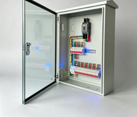 Armoire de commande électrique DR Custom PLC, coffret de distribution basse tension, armoire de distribution électrique, indice de protection IP55, 100A 480V