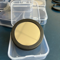Filtre pour télescope d'éclipse solaire conforme à la norme ISO 12312-2, ajustement sécurisé avec film solaire de sécurité
