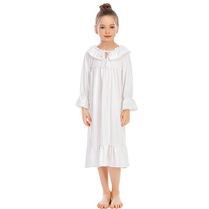 Nuovo arrivo <span class=keywords><strong>cotone</strong></span> belle ragazze morbido pigiama personalizzato Logo vestito <span class=keywords><strong>da</strong></span> <span class=keywords><strong>notte</strong></span> per le bambine <span class=keywords><strong>camicia</strong></span> <span class=keywords><strong>da</strong></span> <span class=keywords><strong>notte</strong></span> autunno - Product Image 5